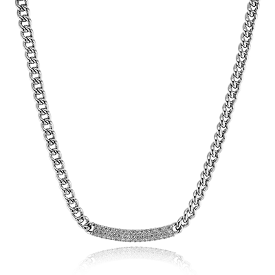 Necklace in 18k Gold with Diamonds