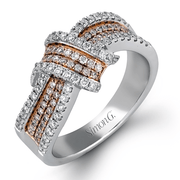 Right Hand Ring in 18k Gold with Diamonds