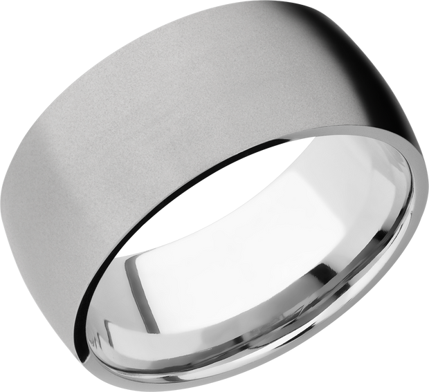 Cobalt chrome 10mm domed band