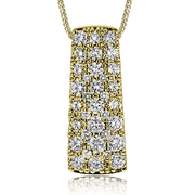 Pendant in 18k Gold with Diamonds