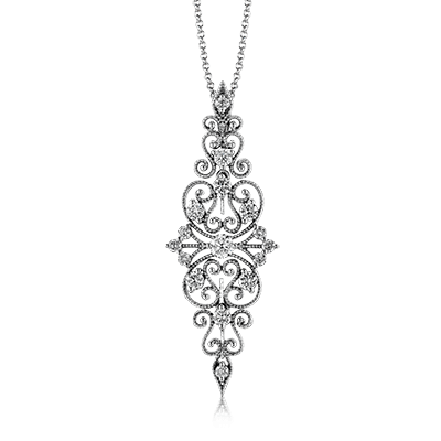 Pendant in 18k Gold with Diamonds