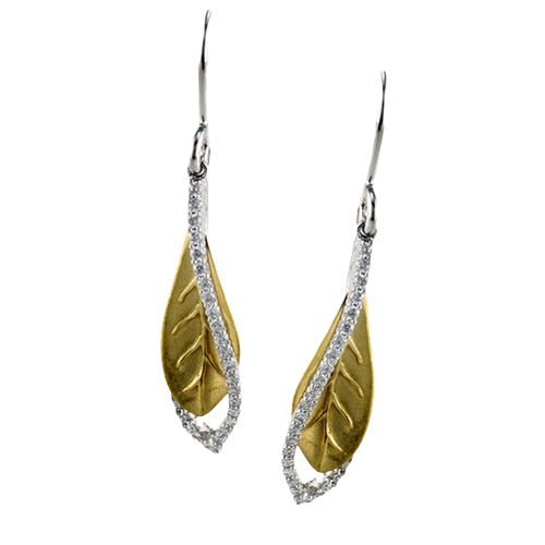 Earring in 18k Gold with Diamonds