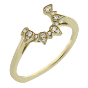 Wedding Set in 18k Gold with Diamonds