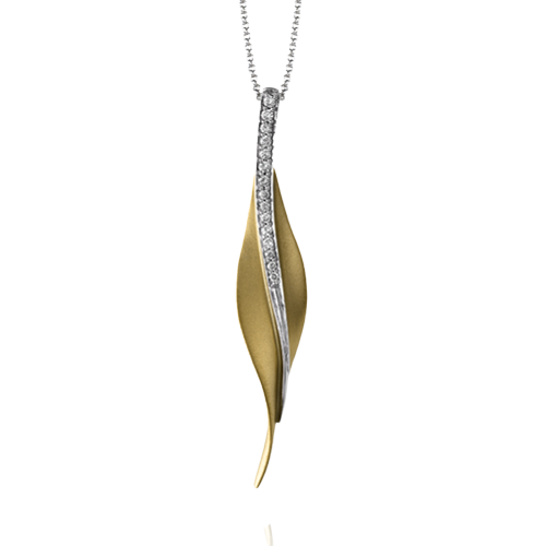 Pendant in 18k Gold with Diamonds