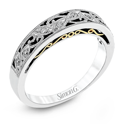 Anniversary Ring in 18k Gold with Diamonds