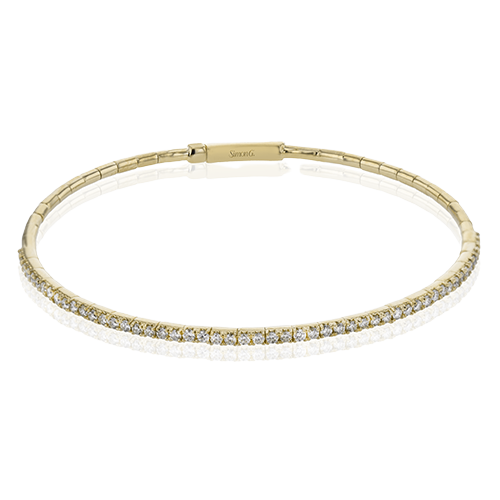 Bangle in 18k Gold with Diamonds