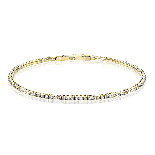 Bangle in 18k Gold with Diamonds