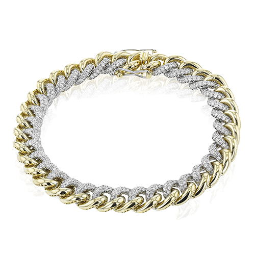 Bracelet in 18k Gold with Diamonds