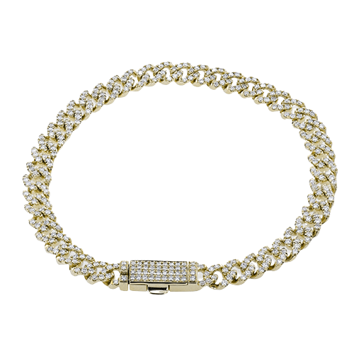 Bracelet in 14k Gold with Diamonds