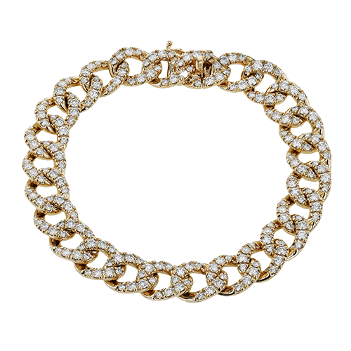 Bracelet in 18k Gold with Diamonds