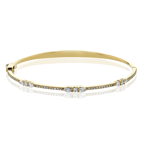 Bracelet in 14k Gold with Diamonds