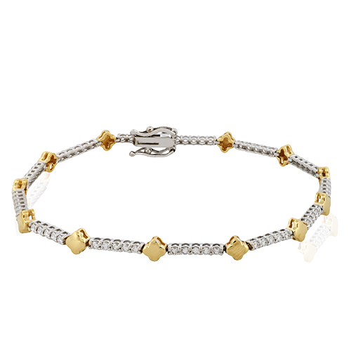 Bracelet in 18k Gold with Diamonds