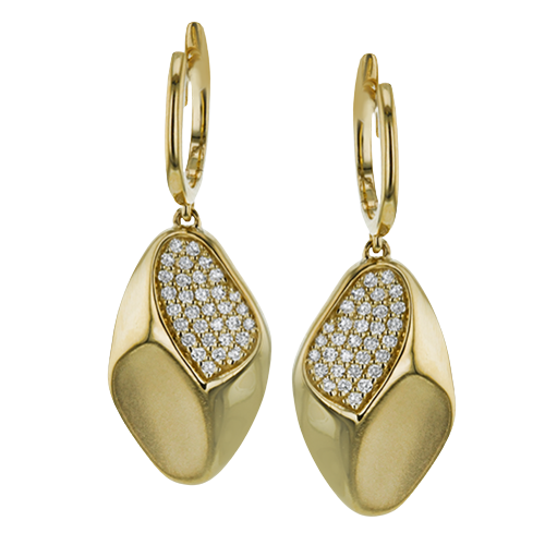 Earring in 18k Gold with Diamonds