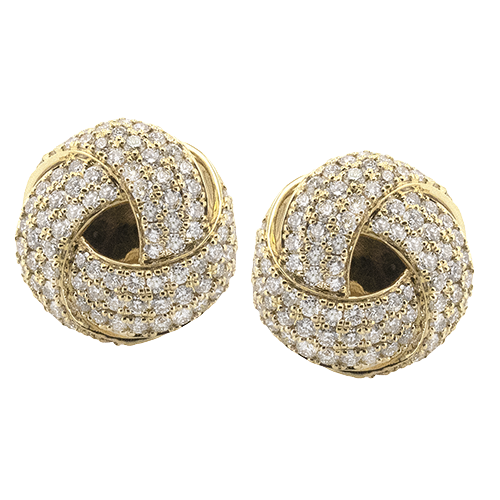 Earring in 18k Gold with Diamonds