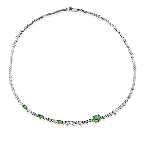 Necklace in 18k Gold with Diamonds