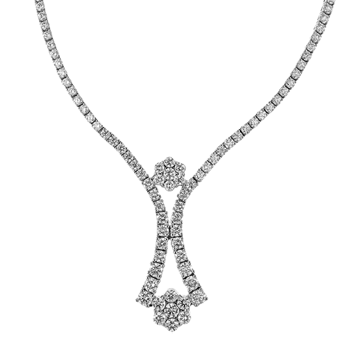 Necklace in 18k Gold with Diamonds