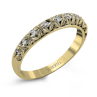 Anniversary Ring in 18k Gold with Diamonds