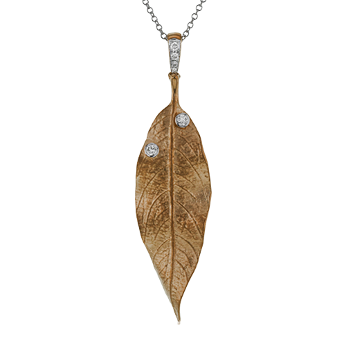 Pendant in 18k Gold with Diamonds