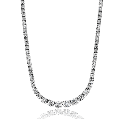 Necklace in 18k Gold with Diamonds