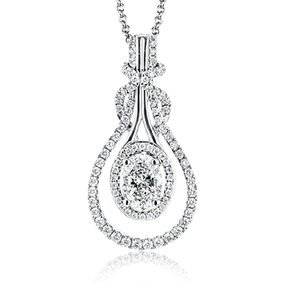 Pendant in 18k Gold with Diamonds