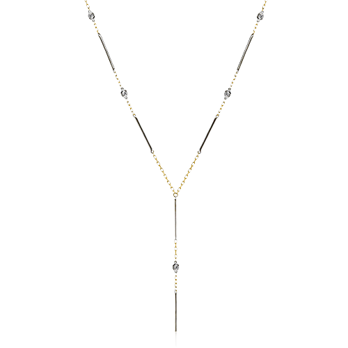 Necklace in 18k Gold with Diamonds