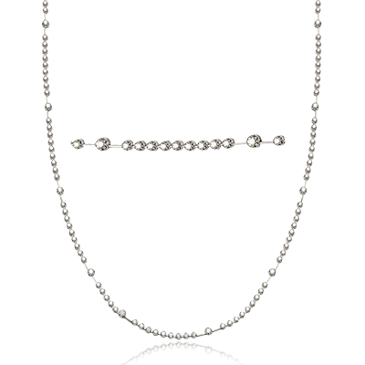 Necklace in 18k Gold with Diamonds