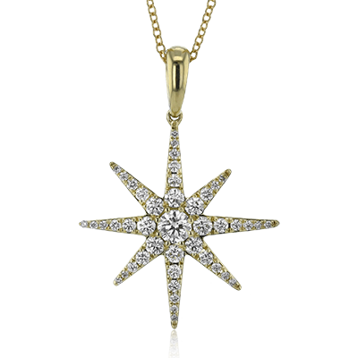 Pendant in 18k Gold with Diamonds