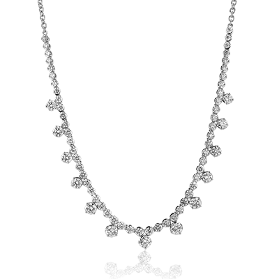 Necklace in 18k Gold with Diamonds