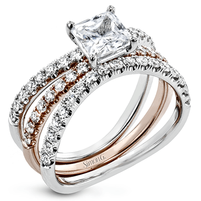 Wedding Set in 18k Gold with Diamonds