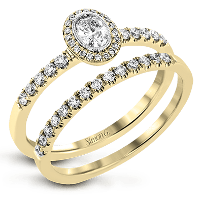 Wedding Set in 18k Gold with Diamonds