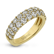 Anniversary Ring in 18k Gold with Diamonds