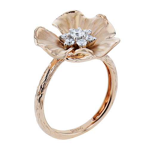 Right Hand Ring in 18k Gold with Diamonds