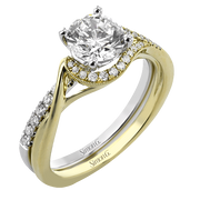 Wedding Set in 18k Gold with Diamonds