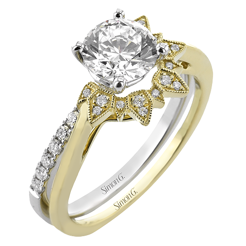 Wedding Set in 18k Gold with Diamonds