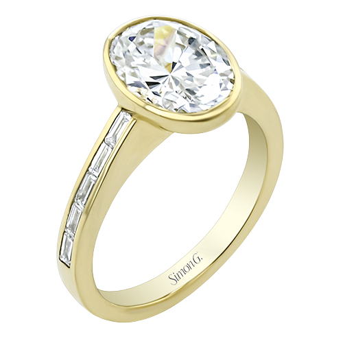 Engagement Ring in 18k Gold