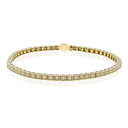 Bracelet in 18k Gold with Diamonds