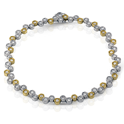 Bracelet in 18k Gold with Diamonds