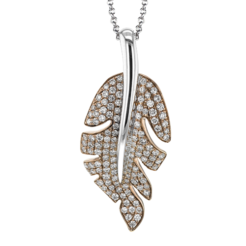 Pendant in 18k Gold with Diamonds