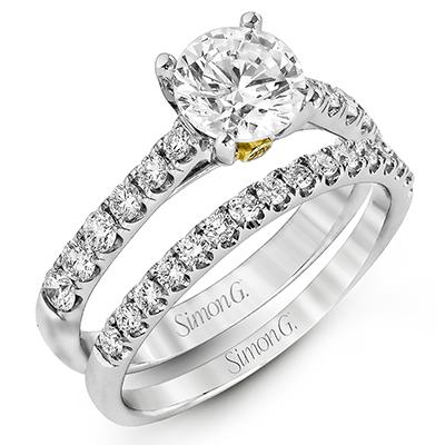 Wedding Set in 18k Gold with Diamonds