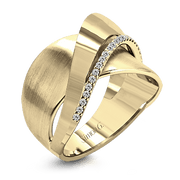 Right Hand Ring in 18k Gold with Diamonds