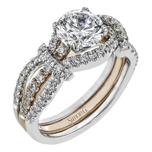 Wedding Set in 18k Gold with Diamonds