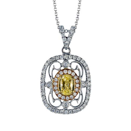 Pendant in 18k Gold with Diamonds